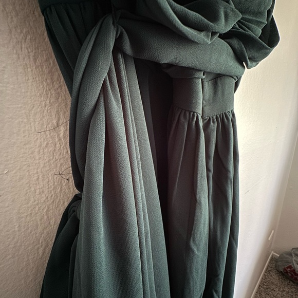 Forest Green Lulus Formal Dress - Picture 6 of 6
